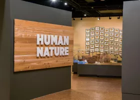 Entry way to human nature gallery