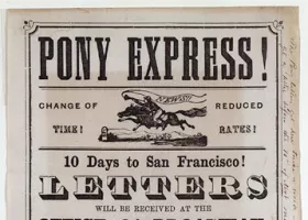 Pony Express Poster
