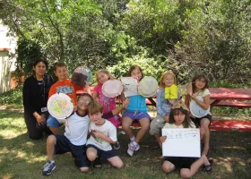 Children in summer camp