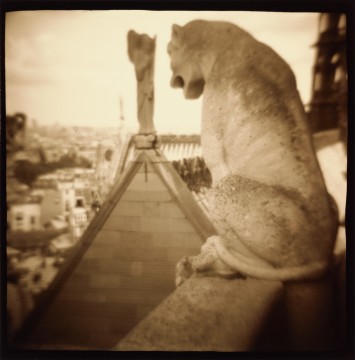 Mythical creature, Notre Dame Cathedral, Paris, 1994