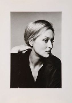 Meryl Streep, portrait, New York, 1977