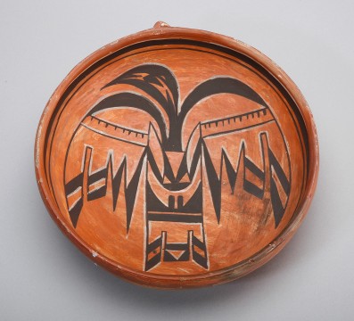 Polychrome bowl