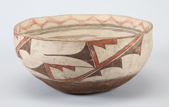 Polychrome bowl