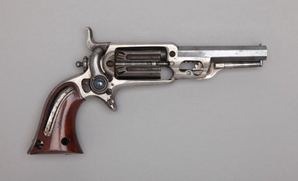 Cutaway Model 1855 Sidehammer Revolver
