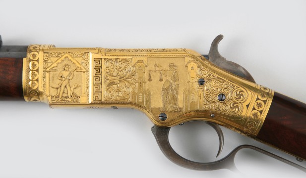 Gold-plated Winchester