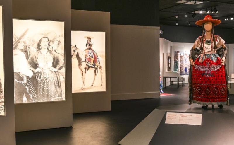 An Installation View of the China Poblano Exhibit