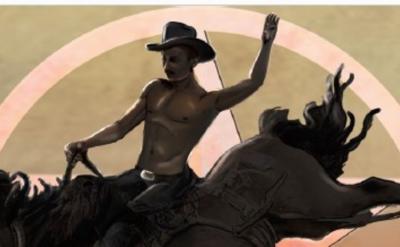 man on a horse