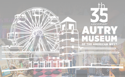 Poster of the Autry 35th anniversary celebration