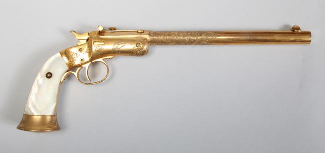 a gun once owned by Annie Oakley