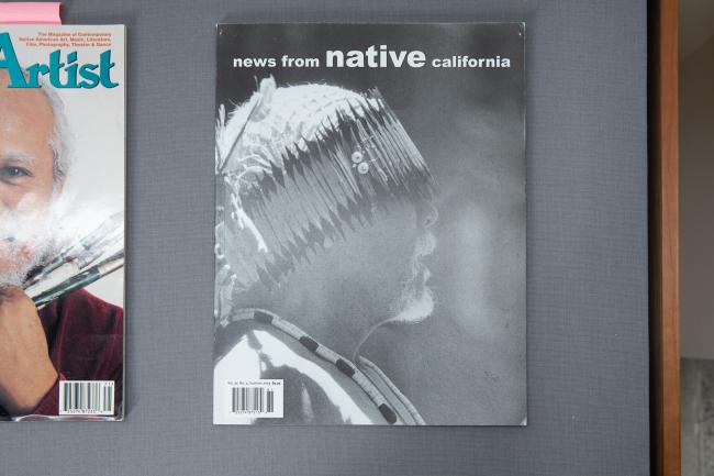 News from Native California magazine with Frank LaPena on the cover
