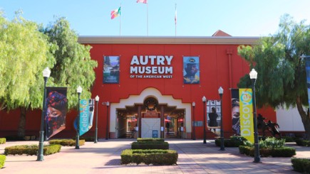 Arriving at the Autry Museeum