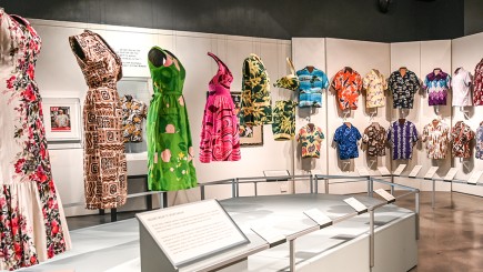 dress code exhibit on display