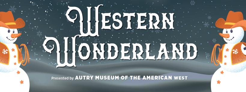 Western wonderland at the autry clipart
